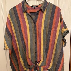 Madewell tied top